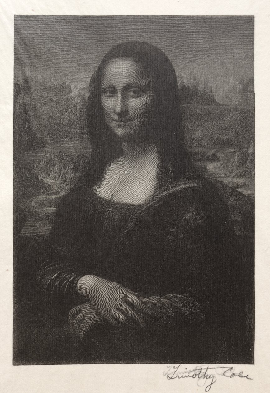 Old Italian Masters: Mona Lisa by Timothy Cole