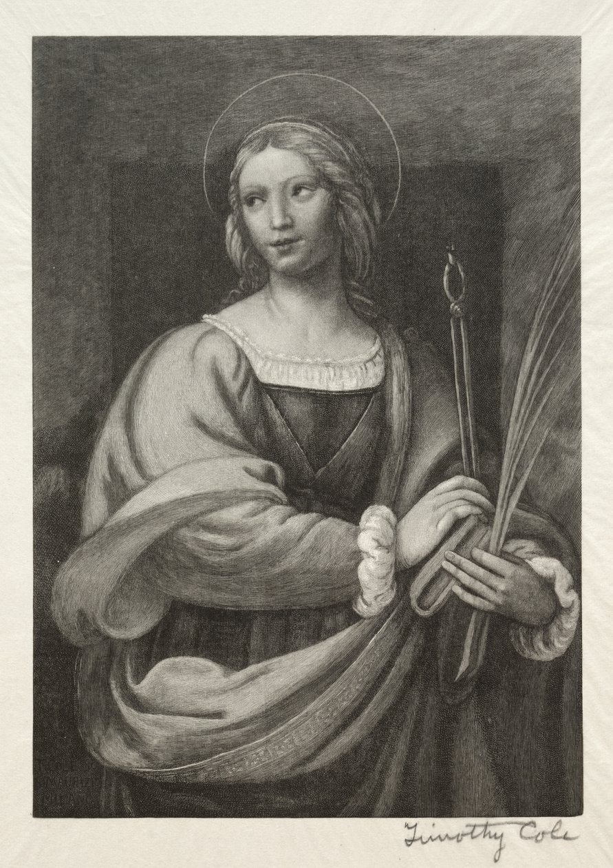 Old Italian Masters: St. Apollonia by Timothy Cole