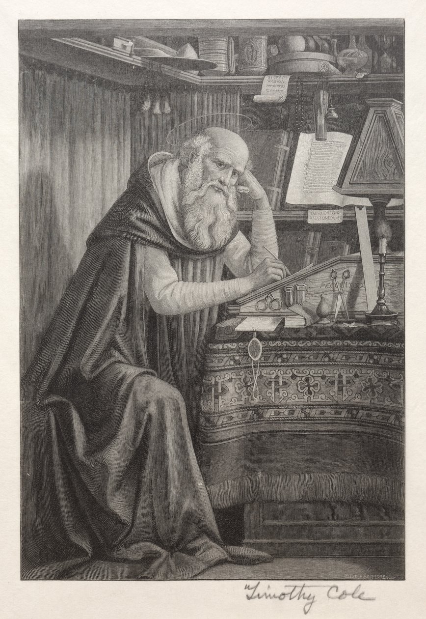 Old Italian Masters: St. Jerome by Timothy Cole