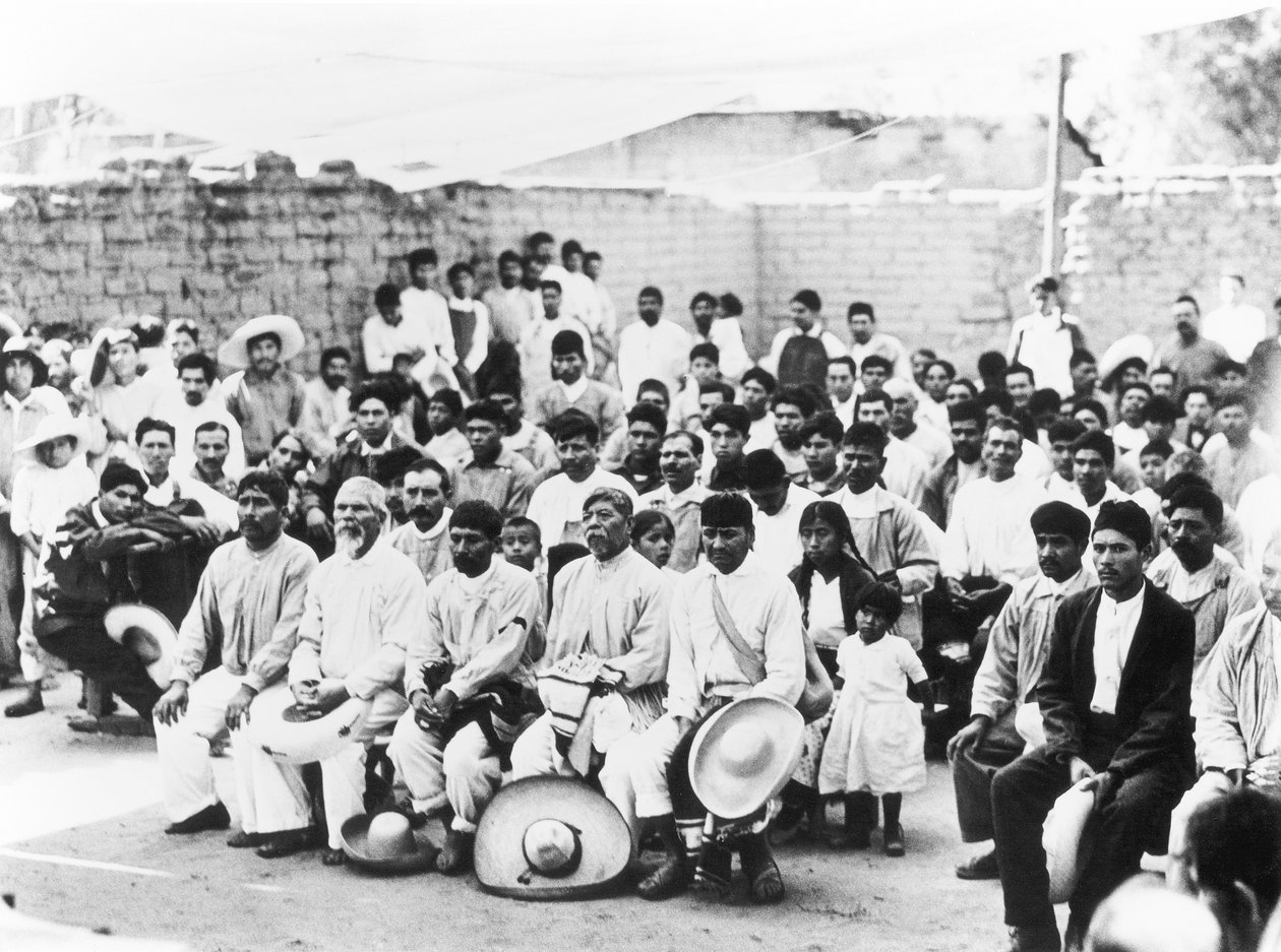 Meeting of the Campesinos, Jalapa, Mexico by Tina Modotti