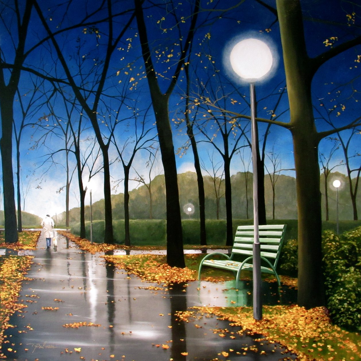 Evening Stroll by Tina Palmer