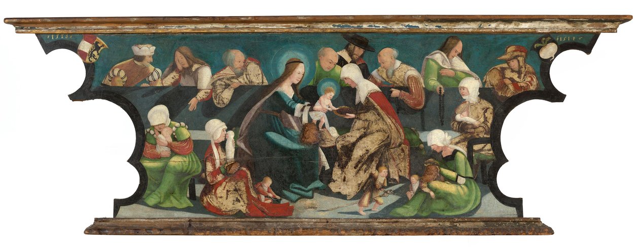 Fragments of a Winged Altar by Tiroler Maler