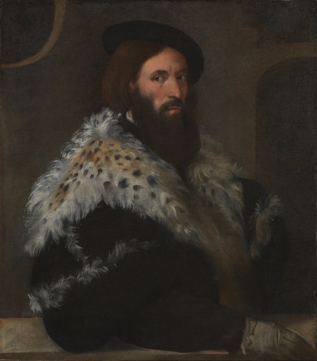 Portrait of Girolamo Fracastoro by Tiziano Vecelli