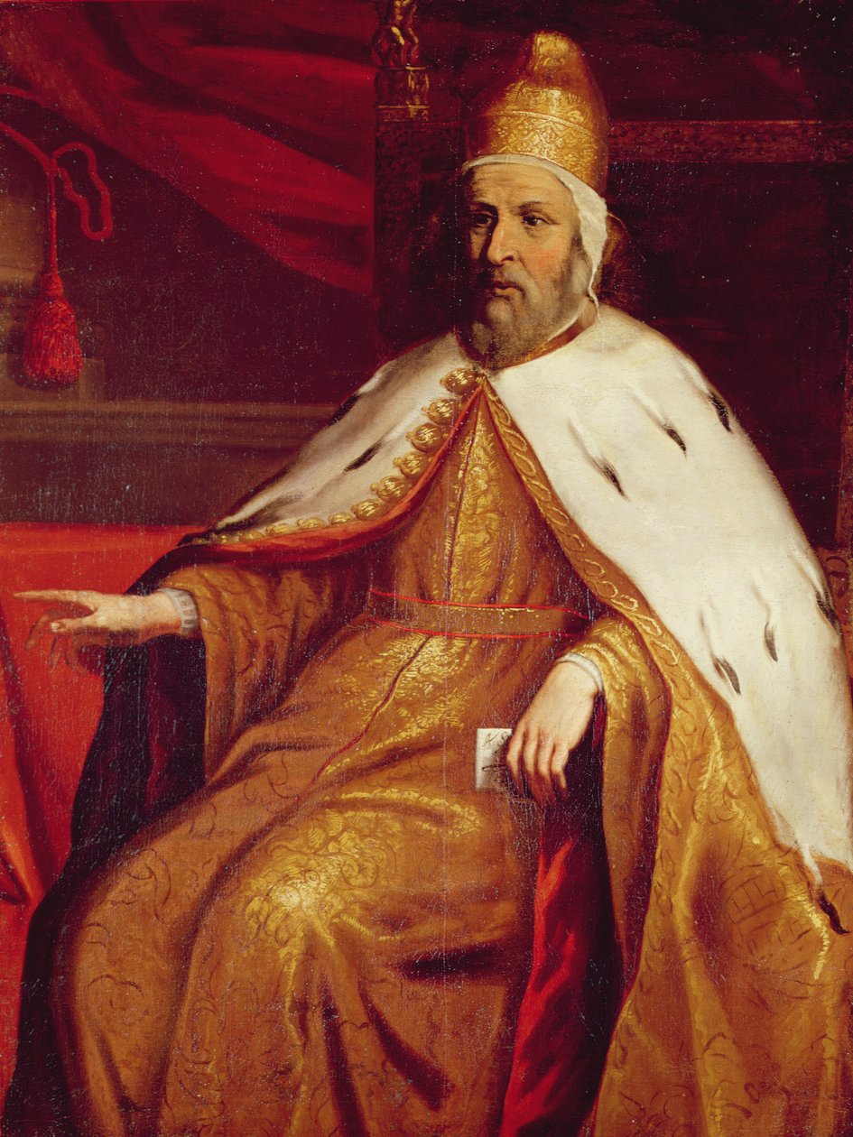 Portrait of Mark-Anthony Trevisan, the Doge of Venice or Genoa by Tiziano Vecelli