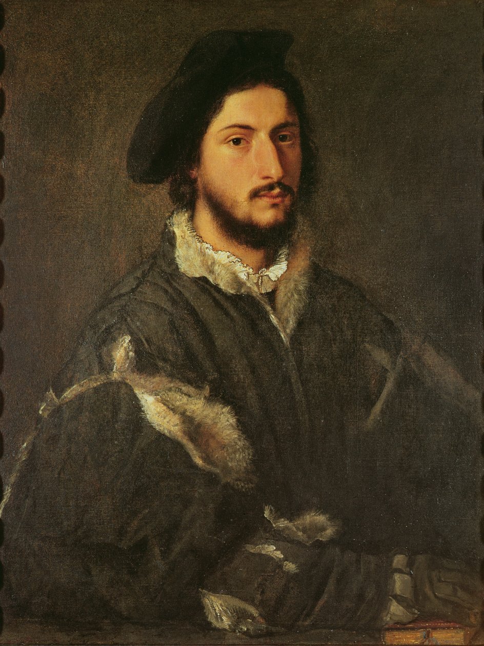 Portrait of Vincenzo Mosti by Tiziano Vecelli
