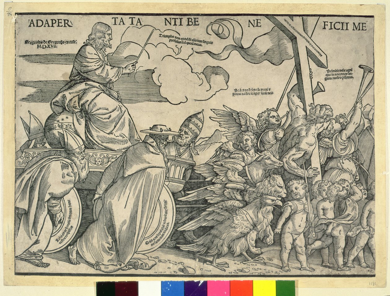 Triumph of Christ by Tiziano Vecelli
