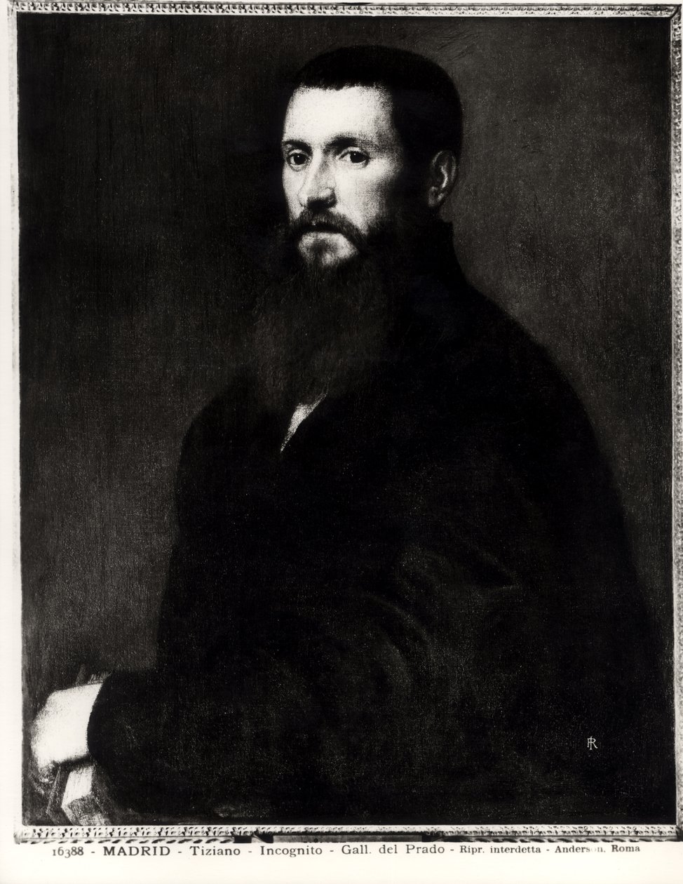 Portrait of an Unknown Man by Tiziano Vecelli