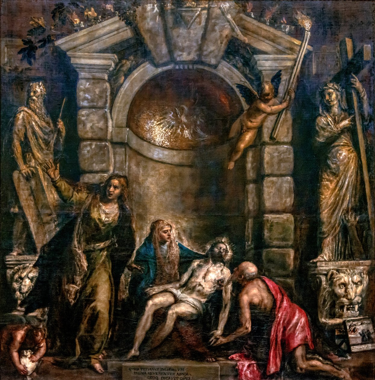 Pieta by Tiziano Vecelli