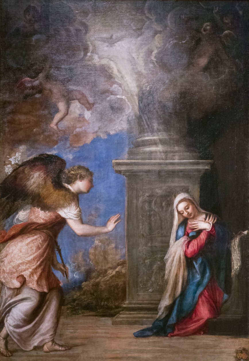 Annunciation by Titian (c.1488 1576)