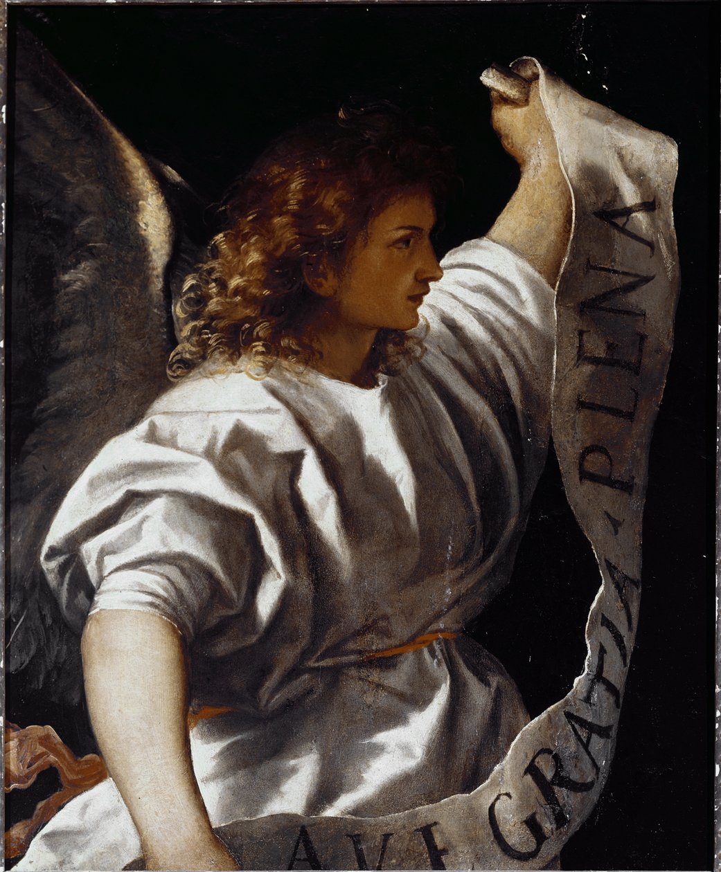 Polyptych Averoldi: Announce Angel by Titian (c.1488 1576)