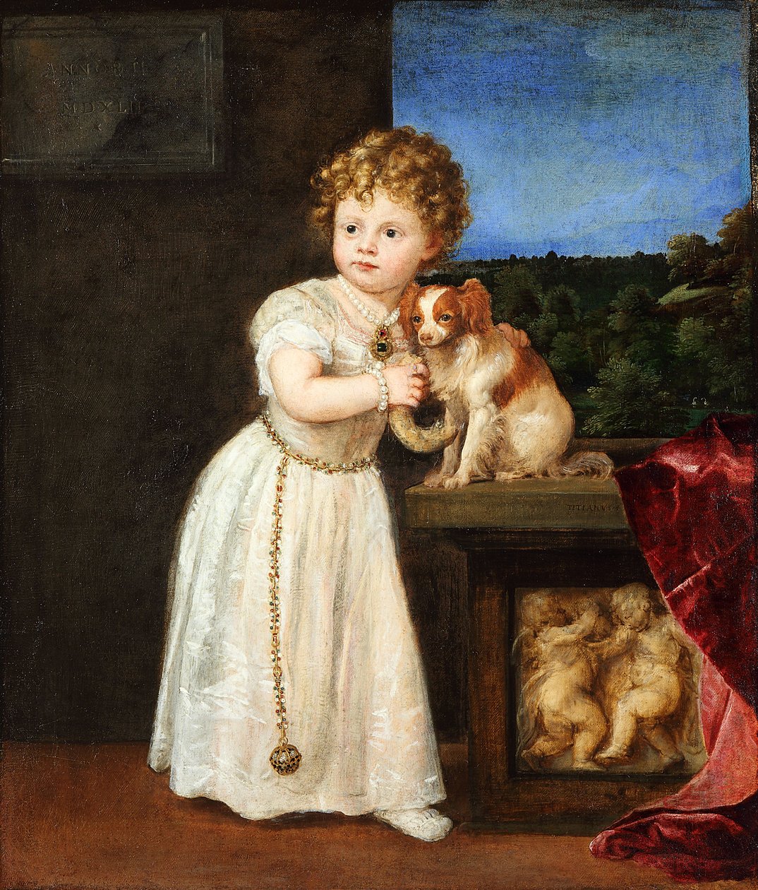 Clarissa Strozzi at the Age of Two by Titian
