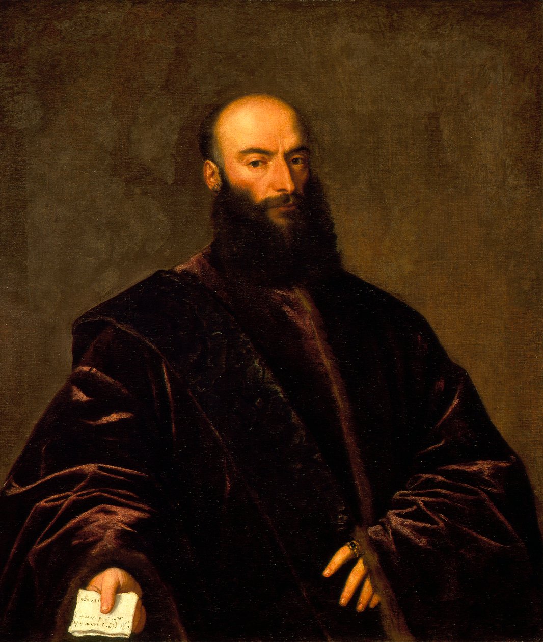 Portrait of Giacomo di Andrea Dolfin by Titian