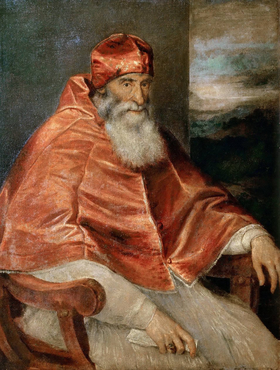 Portrait of Pope Paul III by Titian