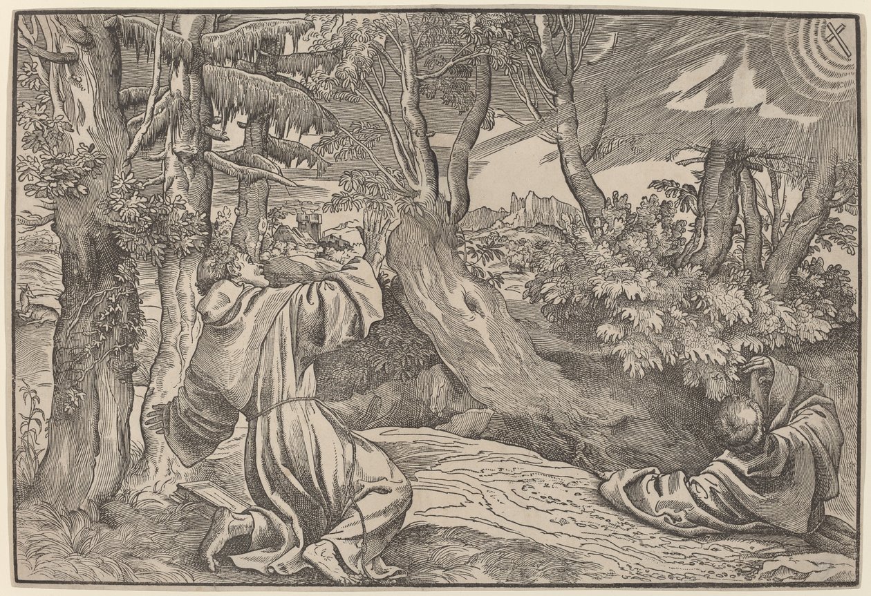 Saint Francis Receiving the Stigmata by Titian