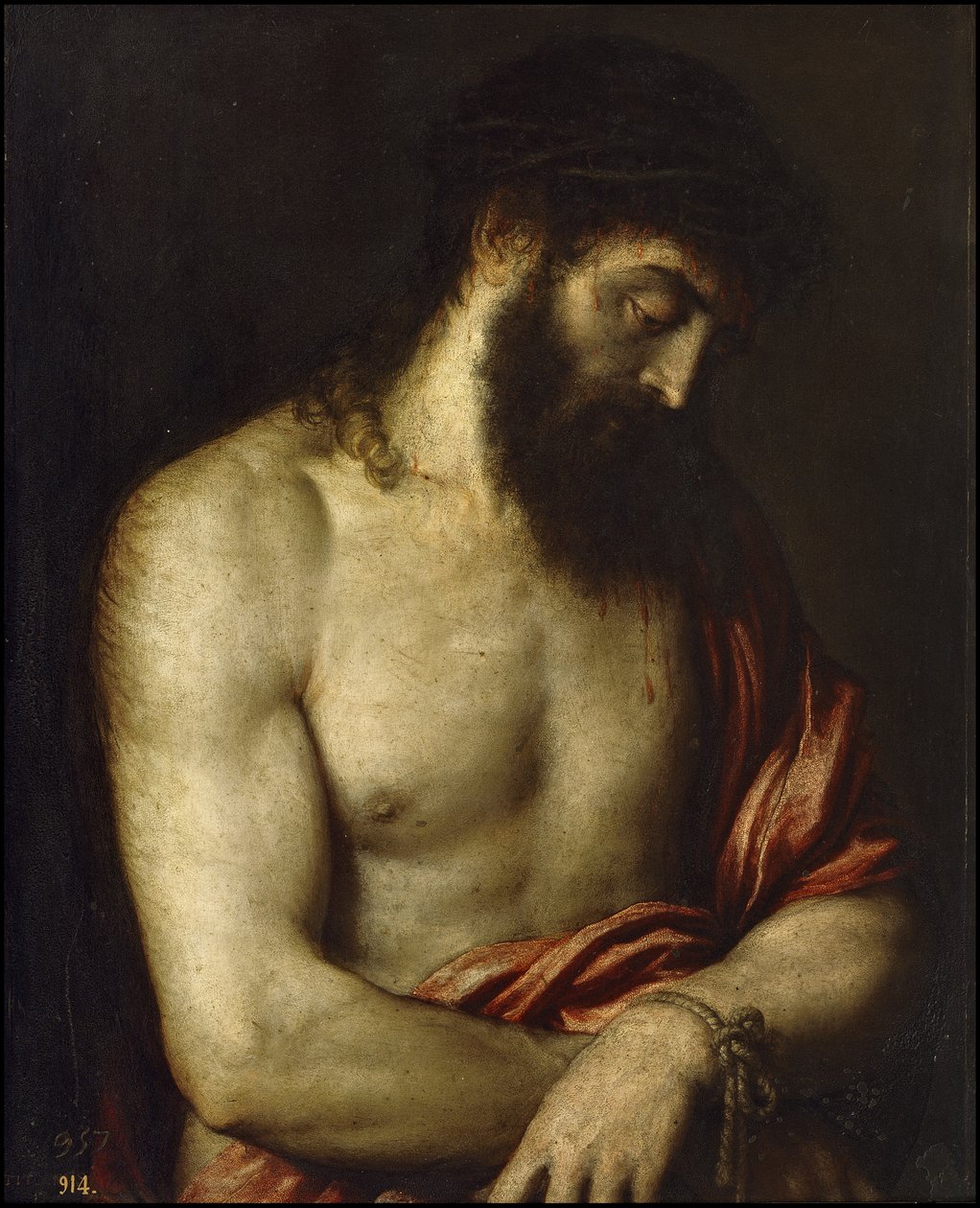 Ecce Homo by Tiziano Vecelli