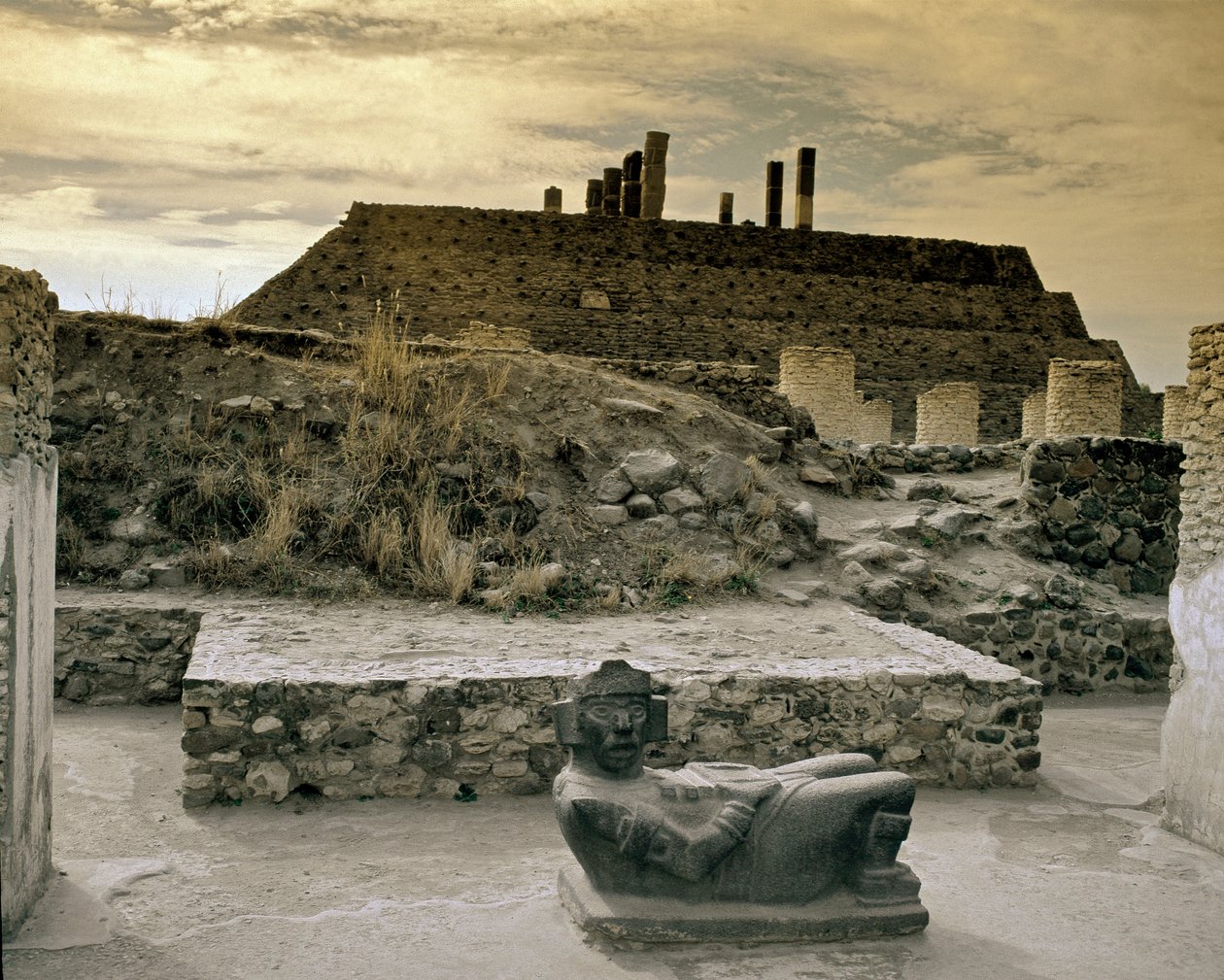 Temple of Quetzalcoatl by Toltec Toltec
