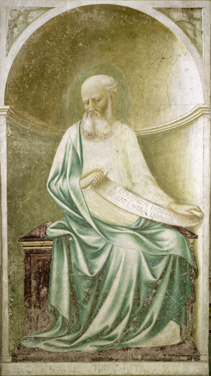 The Prophet Isaiah, from the Intrados of the Apse by Tommaso Masolino da Panicale