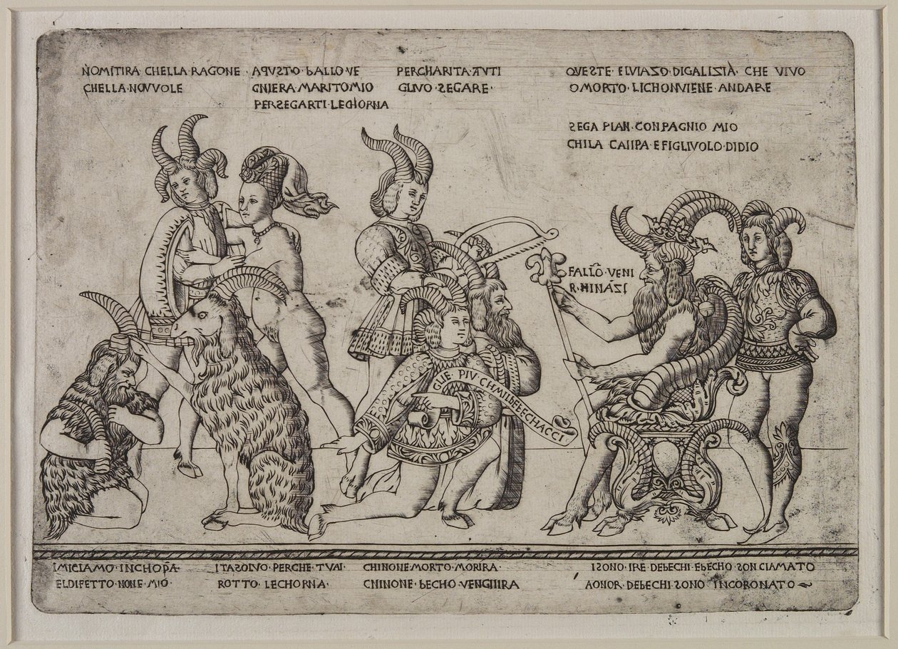 The King of Goats: A Satire on Cuckolds by Tommaso di Antonio Finiguerra