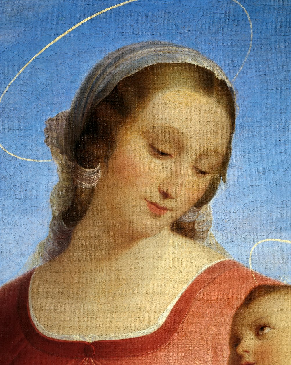 Our Lady of the Rosary by Tommaso Minardi