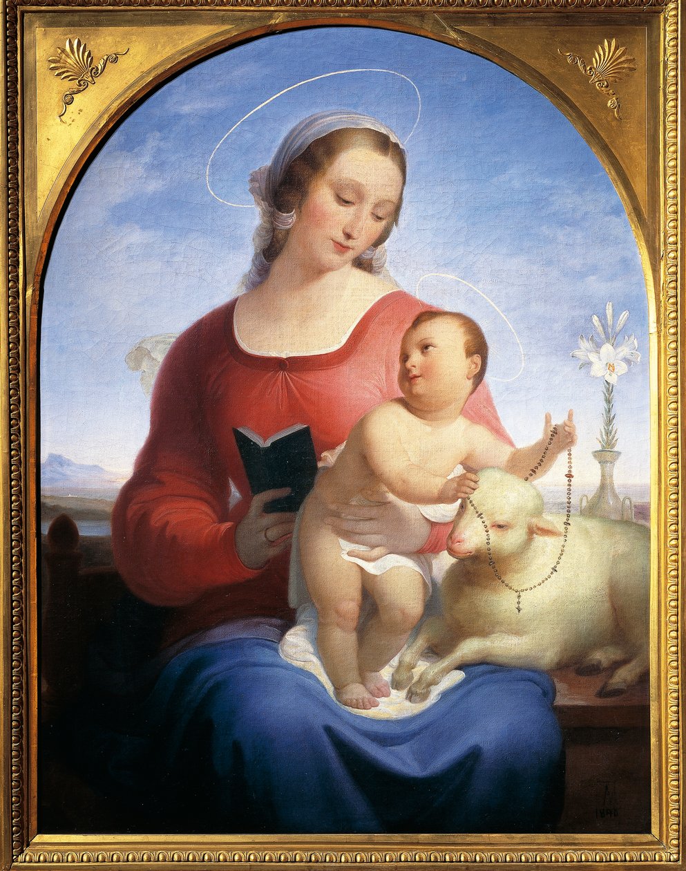 Our Lady of the Rosary by Tommaso Minardi