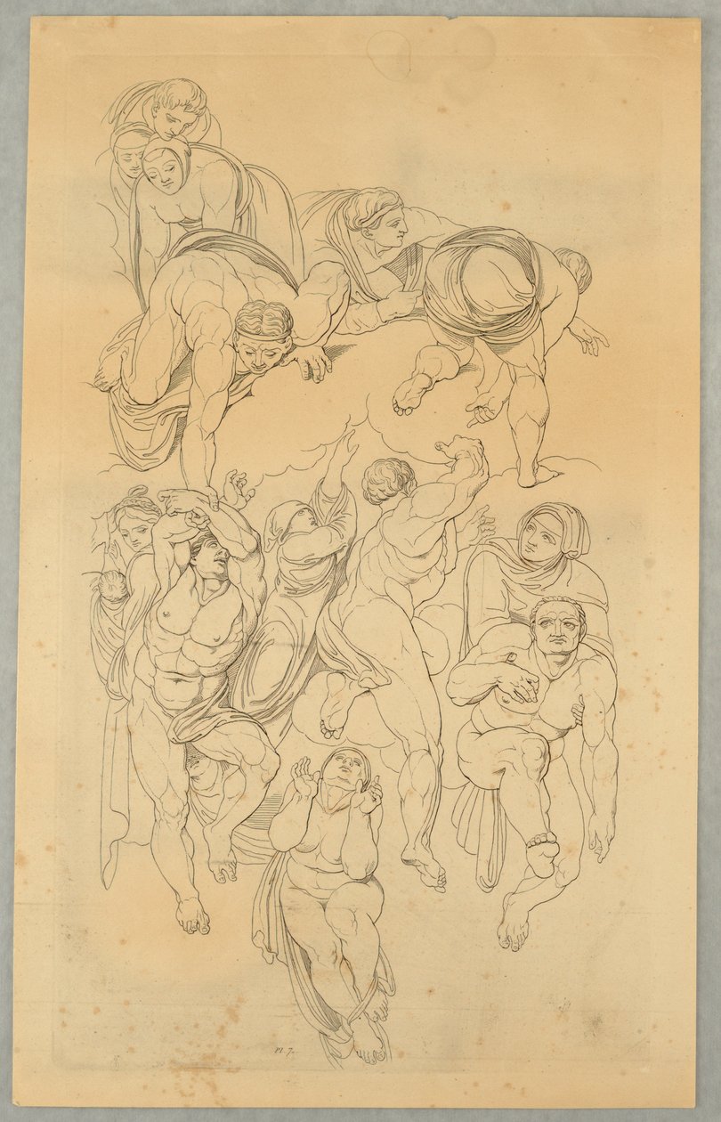 Plate, from Le Jugement Universal by Tommaso Piroli