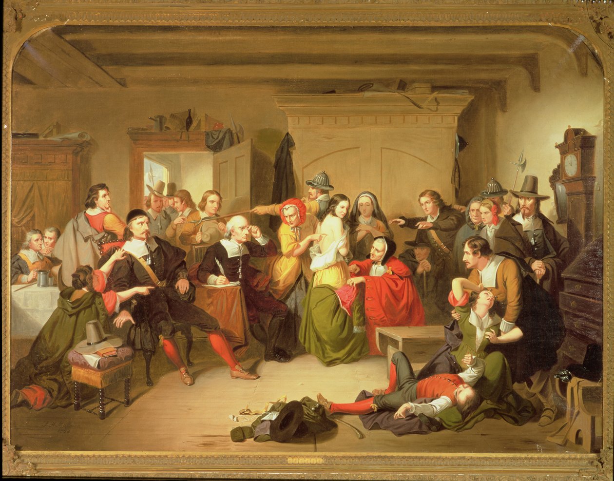 Examination of a Witch by Tompkins Harrison Matteson