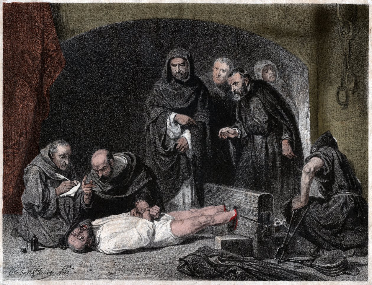 Inquisition in the Middle Ages by Tony Robert Fleury