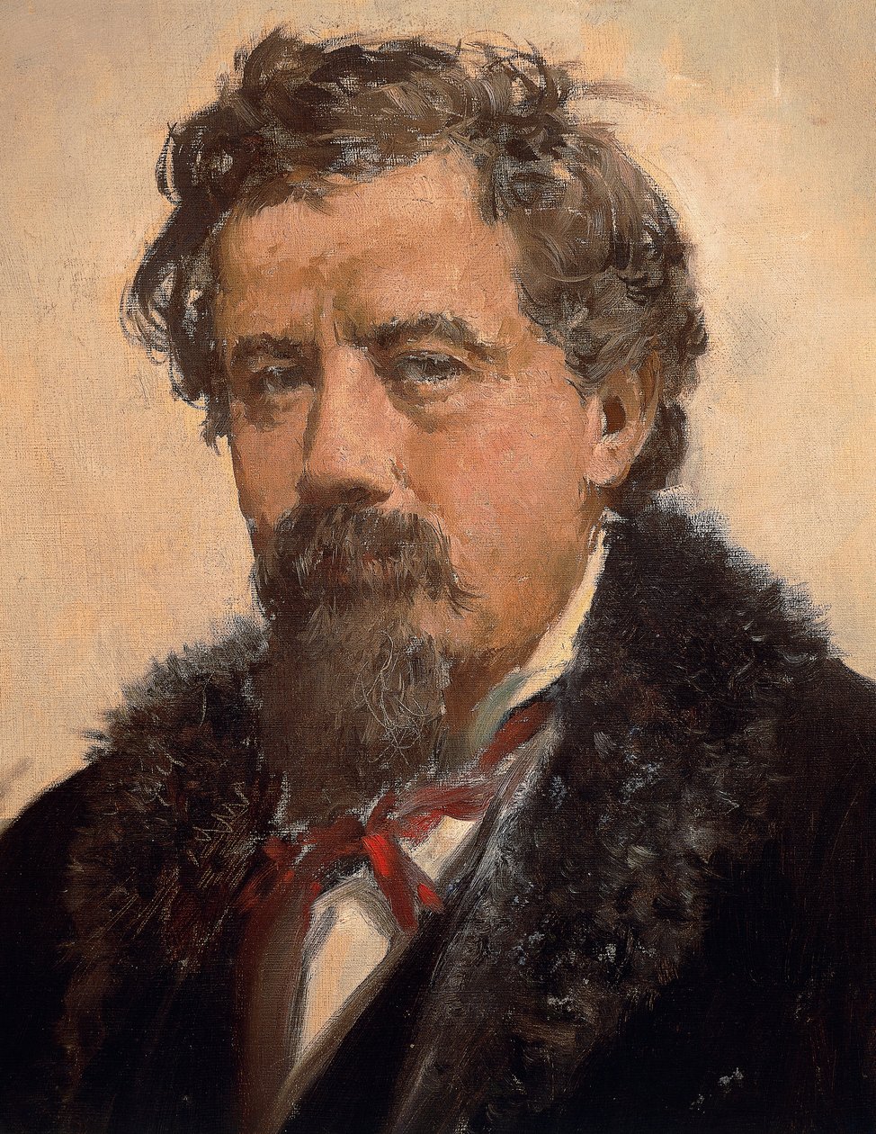 Portrait of Amilcare Ponchielli by Tranquillo Cremona