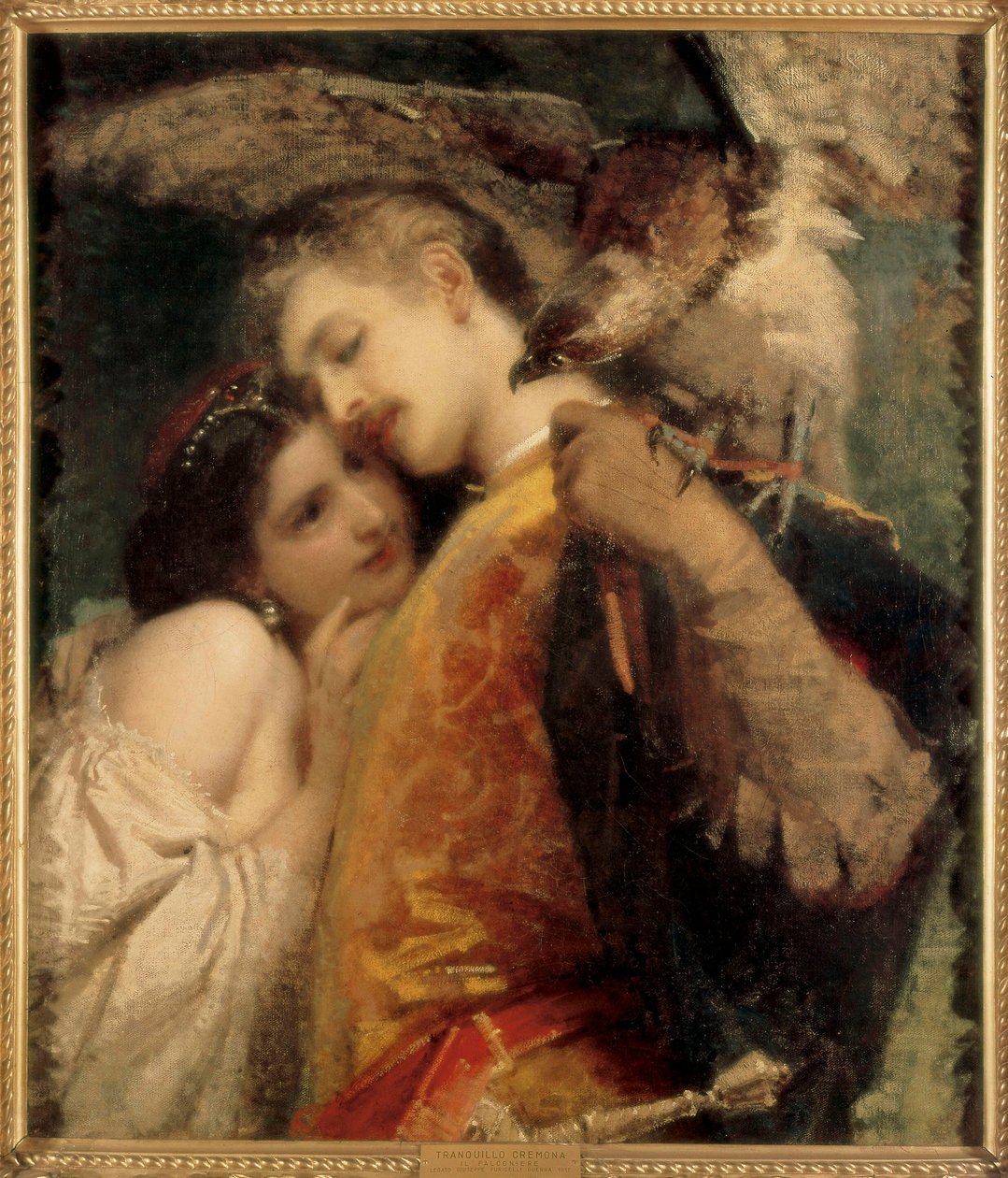 The Falconer by Tranquillo Cremona