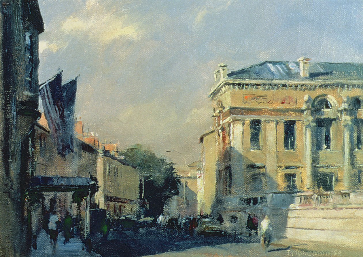 Morning, Ashmolean Museum by Trevor Chamberlain