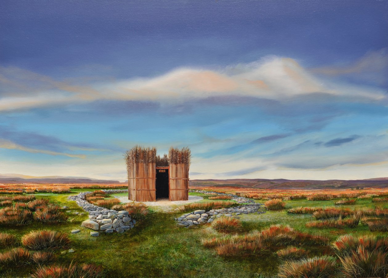 Bedouin Hut in Derbyshire by Trevor Neal