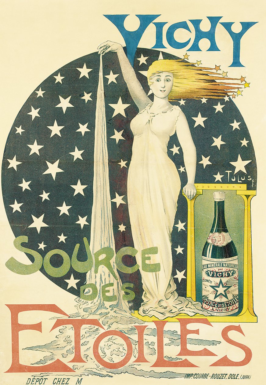Vichy, Source des Etoiles, c.1900 by Tulus Tulus