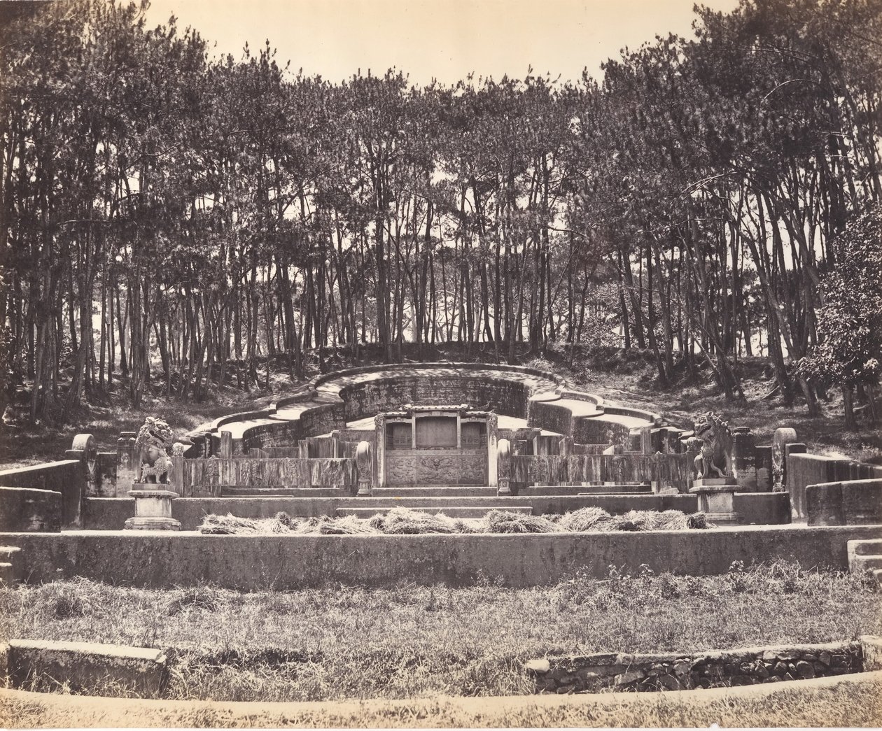 Mandarin Grave at Foochow by Tung Hing.