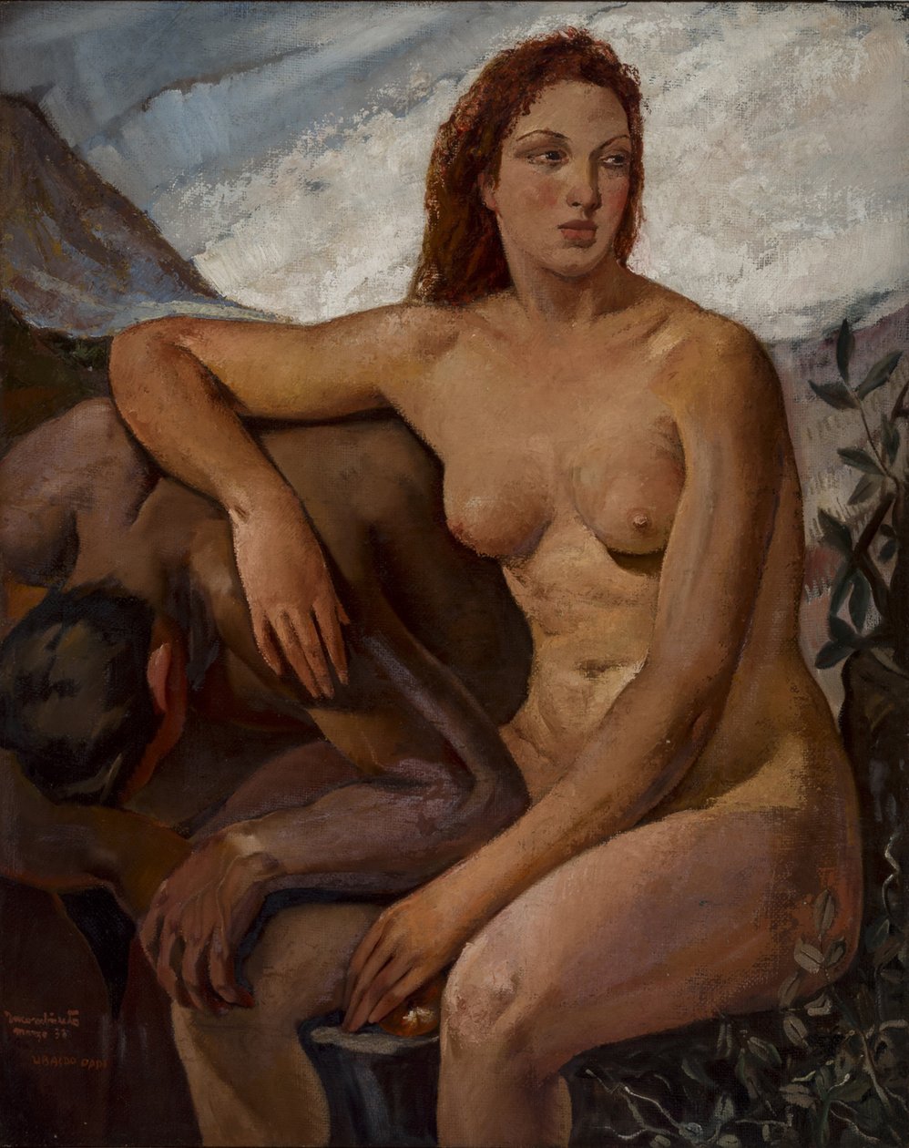 Adam and Eve by Ubaldo Oppi