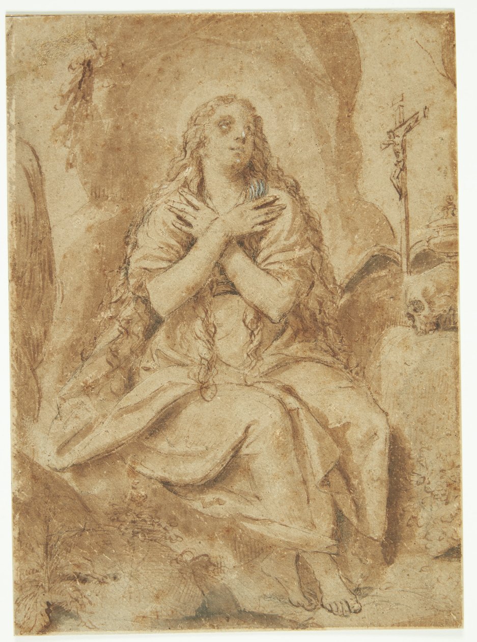 The Penitent Magdalene by Ubekendt