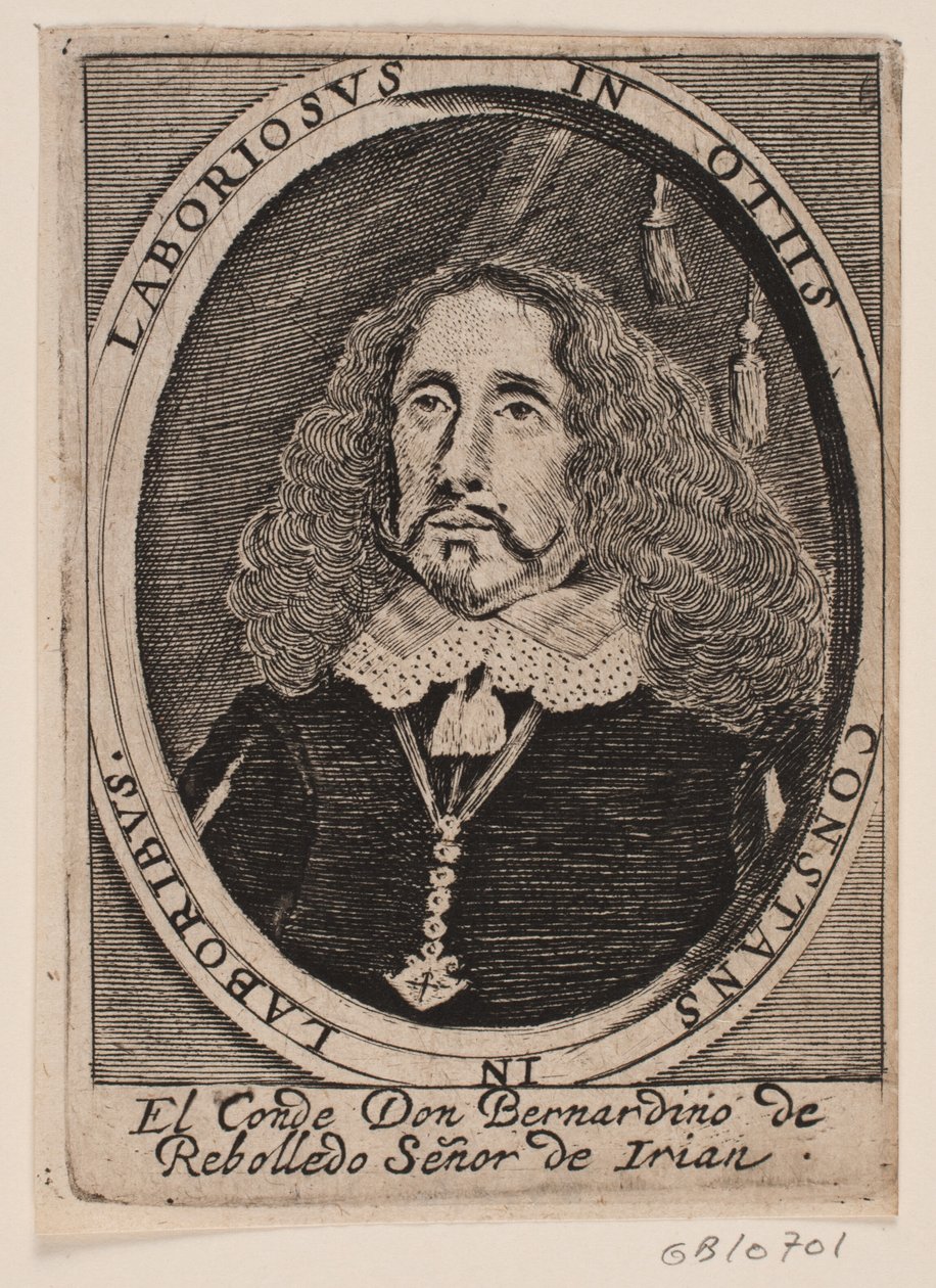 Don Bernardino de Rebolledo, Spanish Envoy by Ubekendt