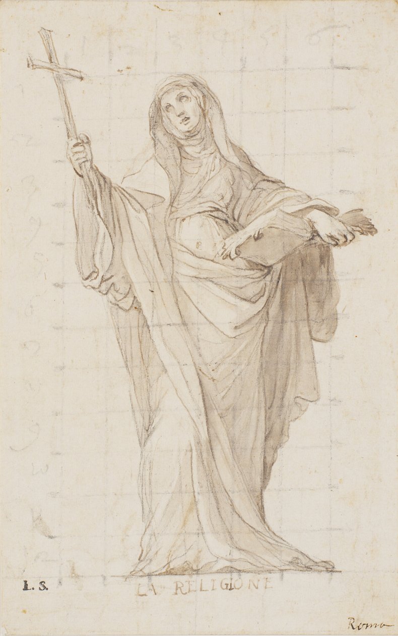 Allegory of Religion by Ubekendt KKSgb7386