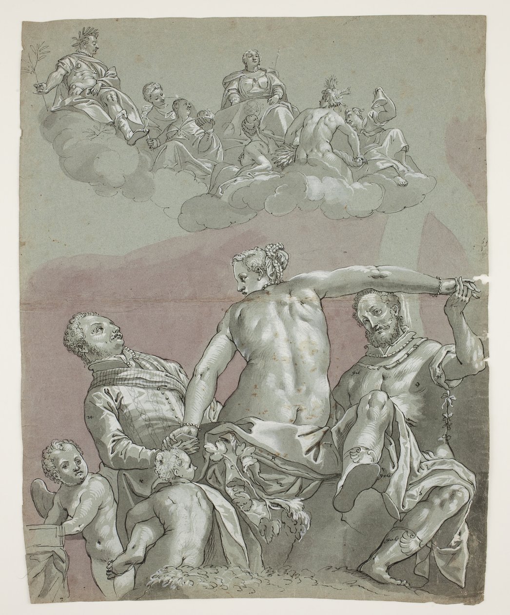 An Allegory of Love: Unfaithfulness by Ubekendt Ubekendt