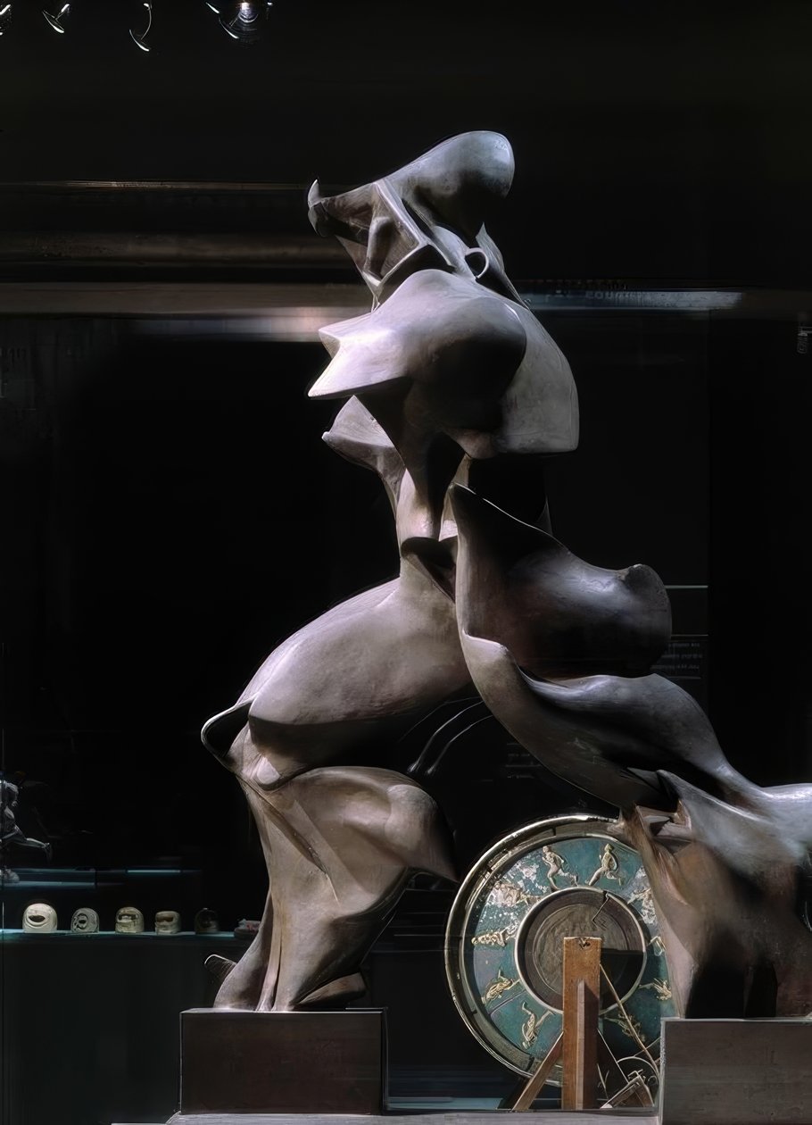 Unique Forms of Continuity in Space by Umberto Boccioni