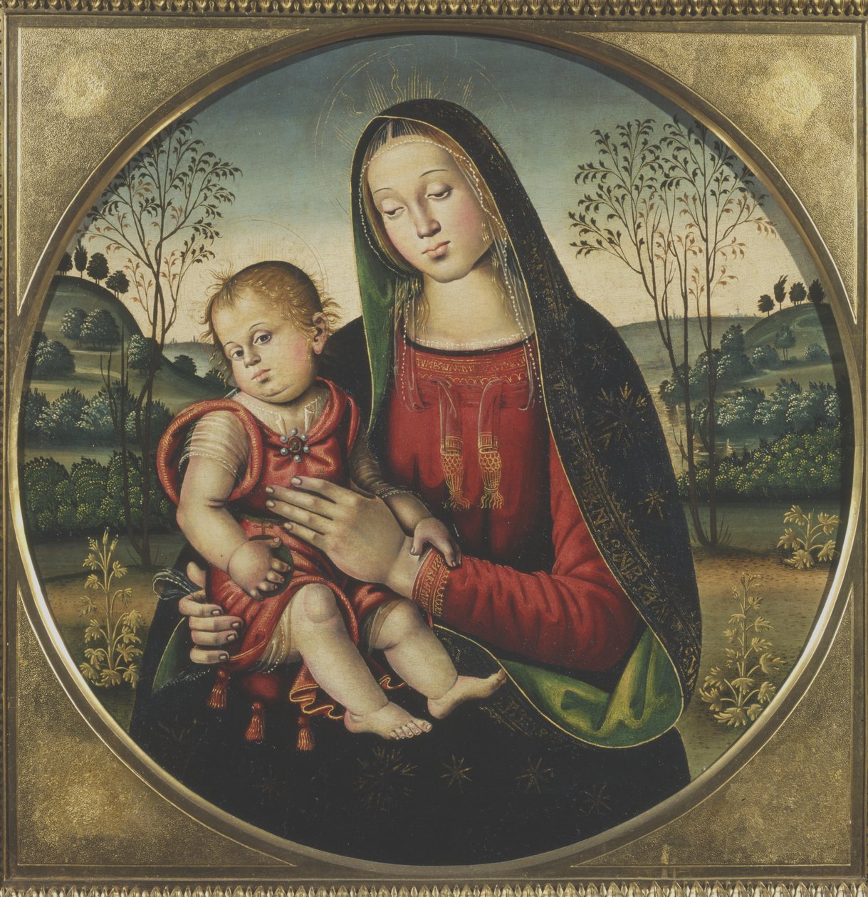 Madonna and Child by Umbrian School
