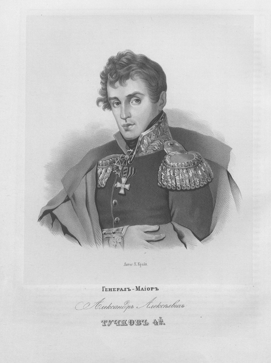 General-Major Alexander Alexeyevich Tuchkov by Unbekannt Unbekannt