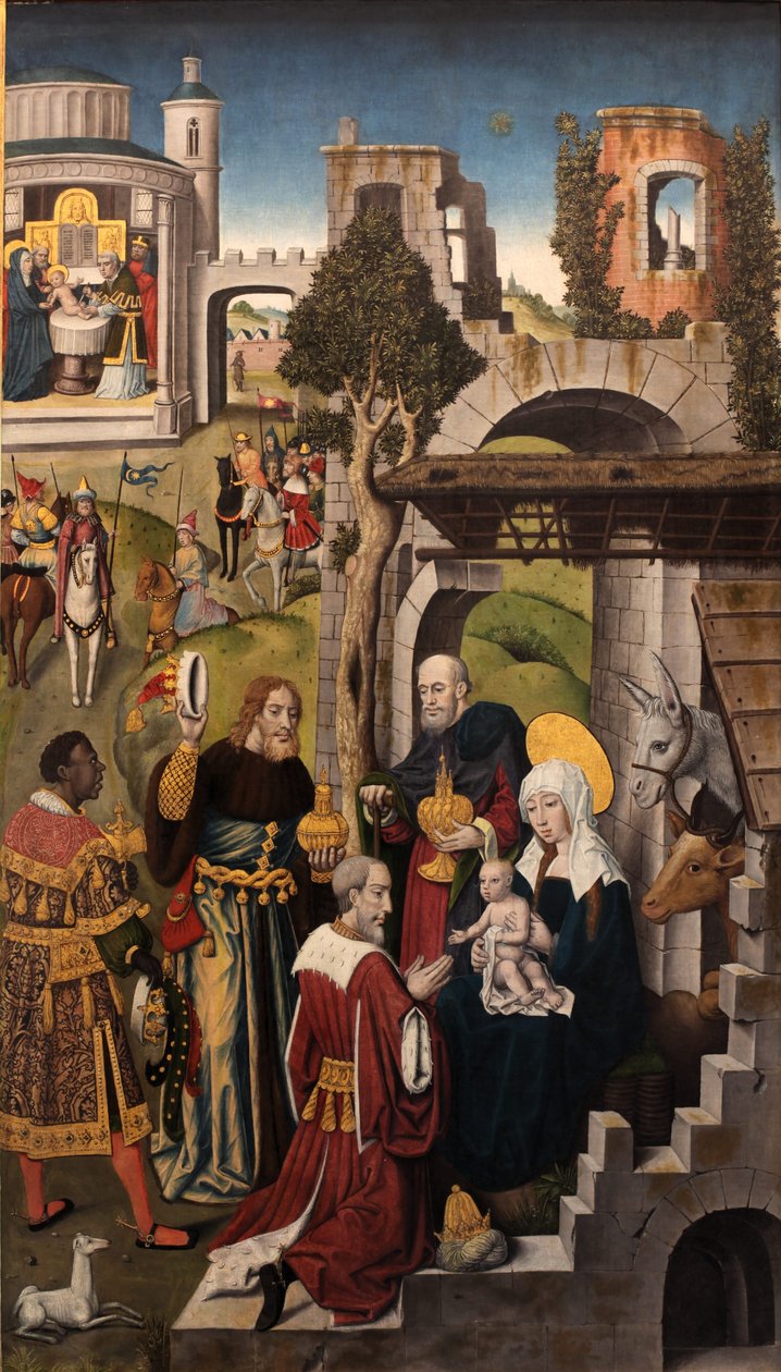 Adoration of the Magi by Unbekannt Unbekannt