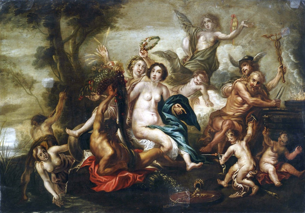 Allegory of Spring by Unbekannt Unbekannt