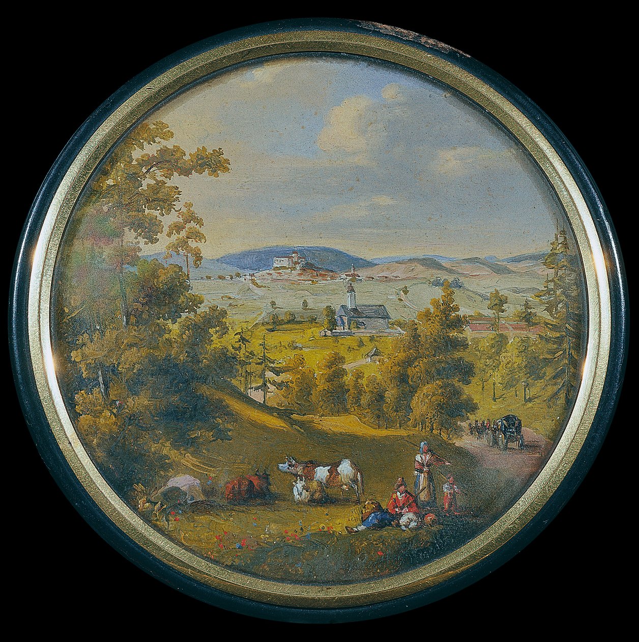 View of Weitra in the Waldviertel by Unbekannt Unbekannt