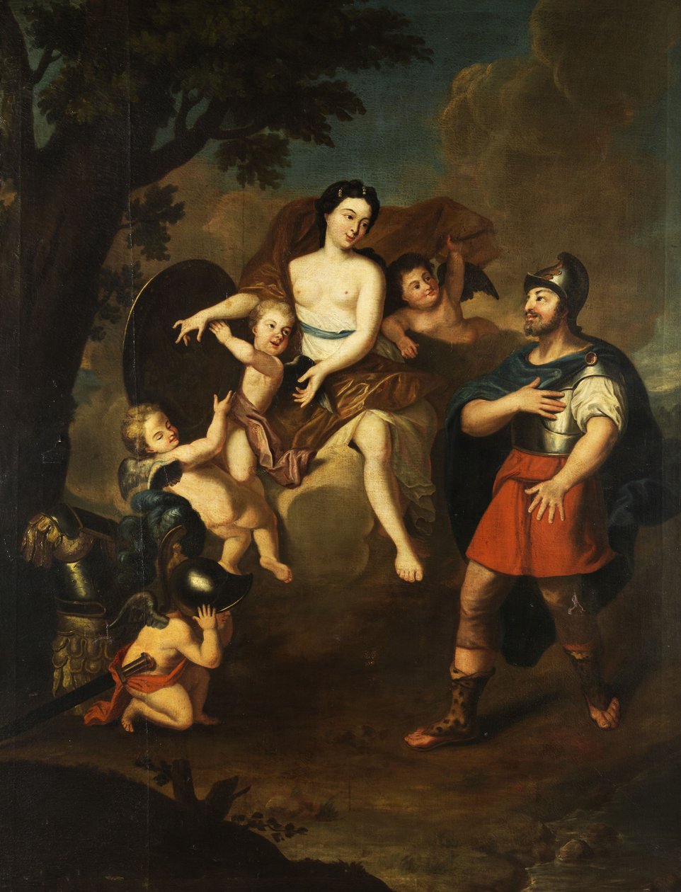 Apotheosis of the Goddess of War Minerva by Unbekannt Unbekannt
