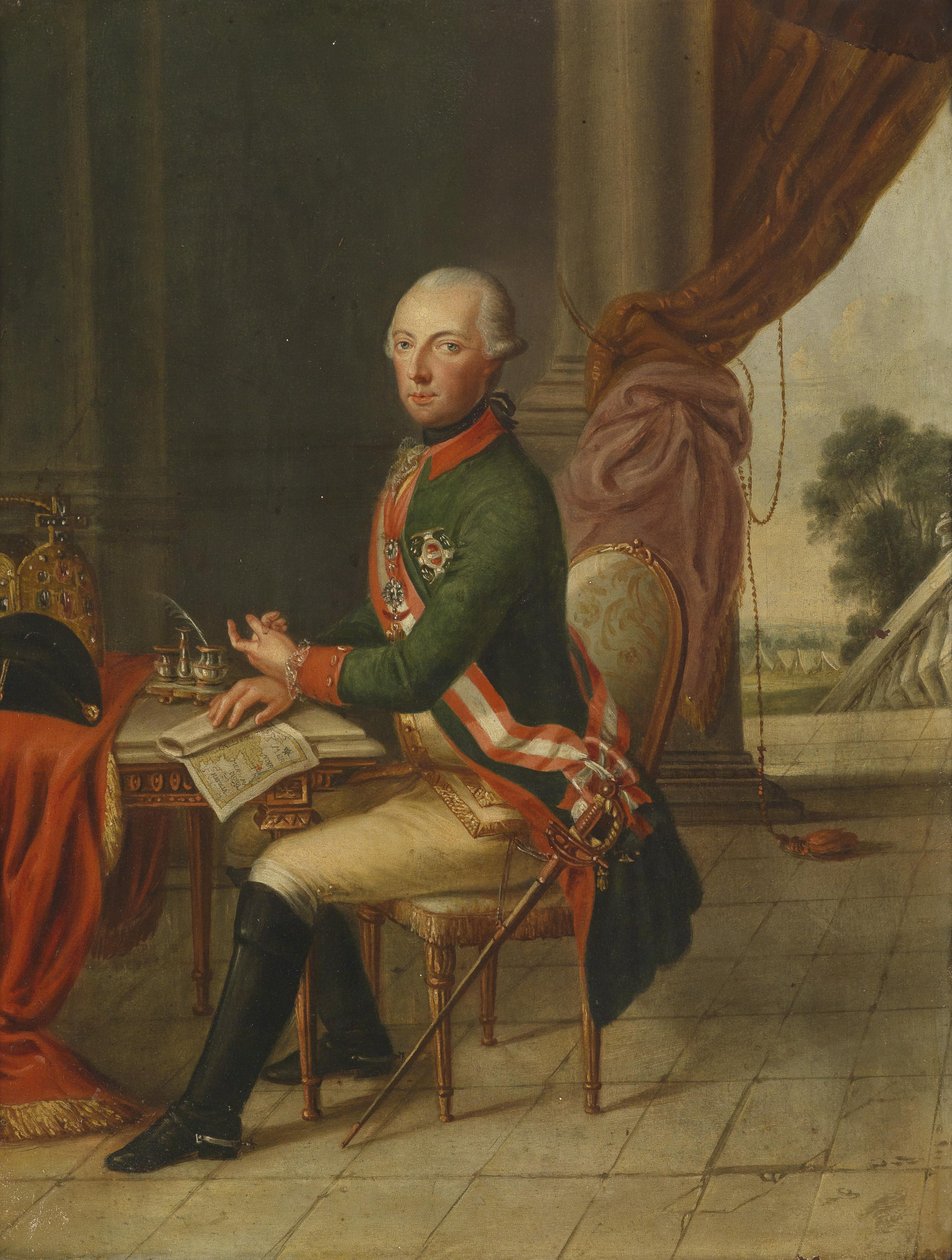 Portrait of Emperor Joseph II at the Desk by Unbekannt Unbekannt