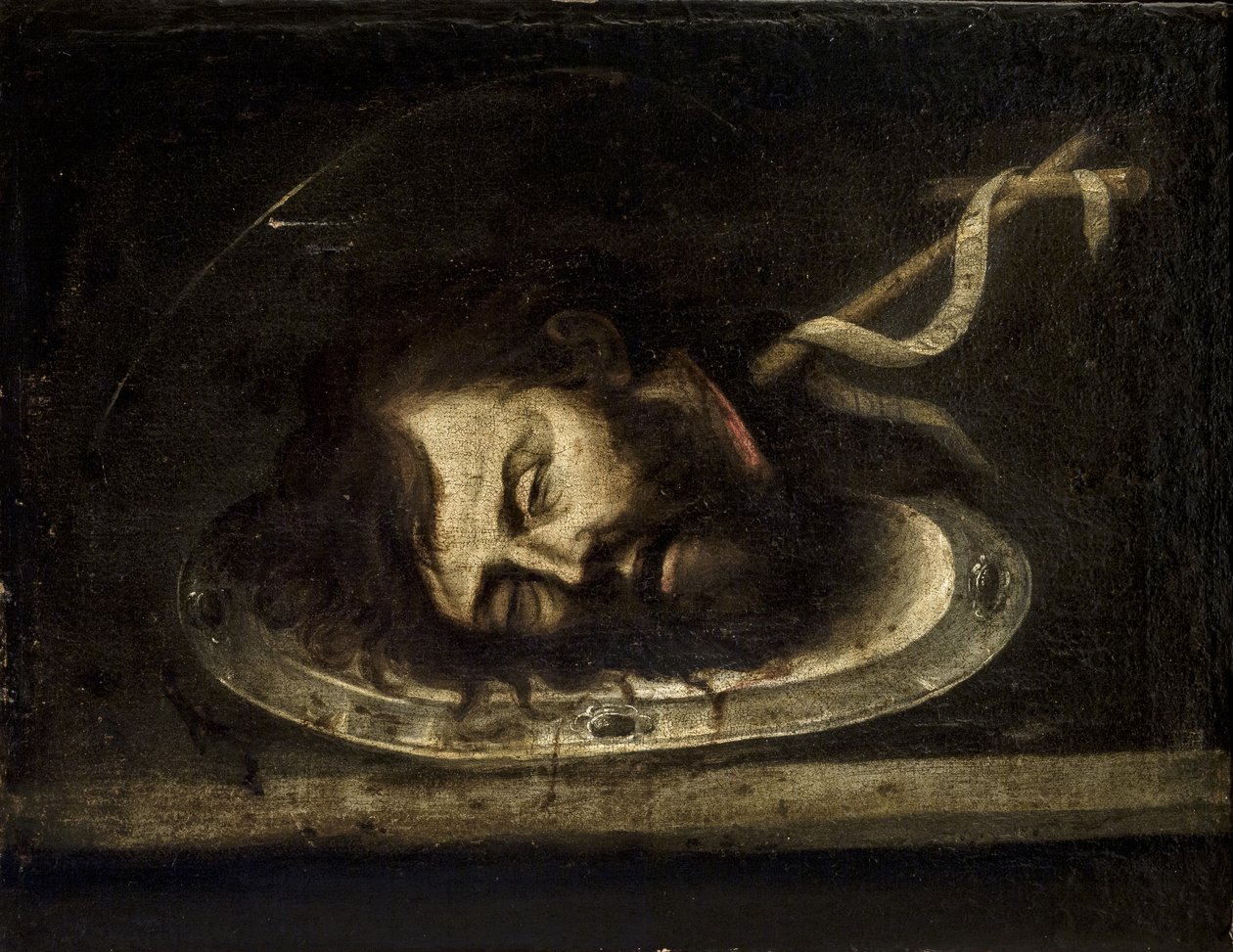 Head of Saint John the Baptist by Unbekannt Unbekannt