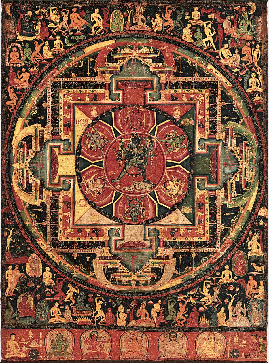 Chakrasamvara Mandala by Unbekannt Unbekannt