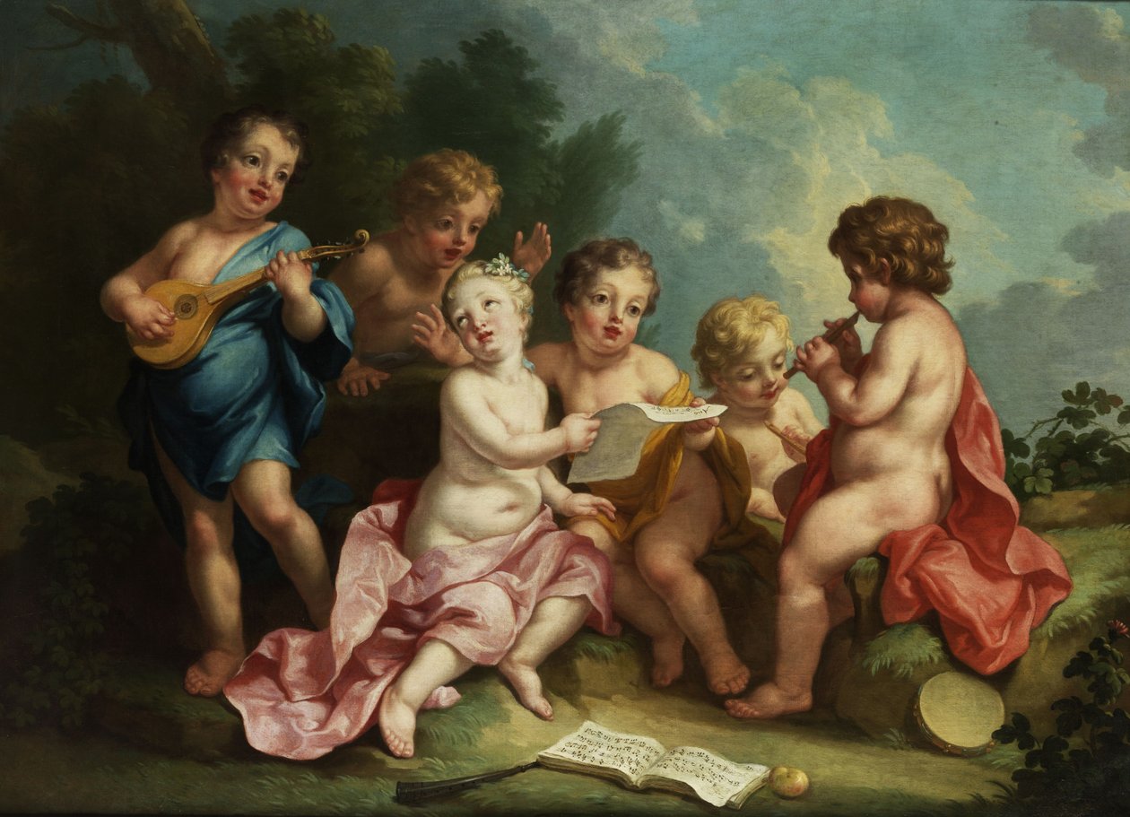 The Concert (Allegory of Music) by Unbekannt Unbekannt