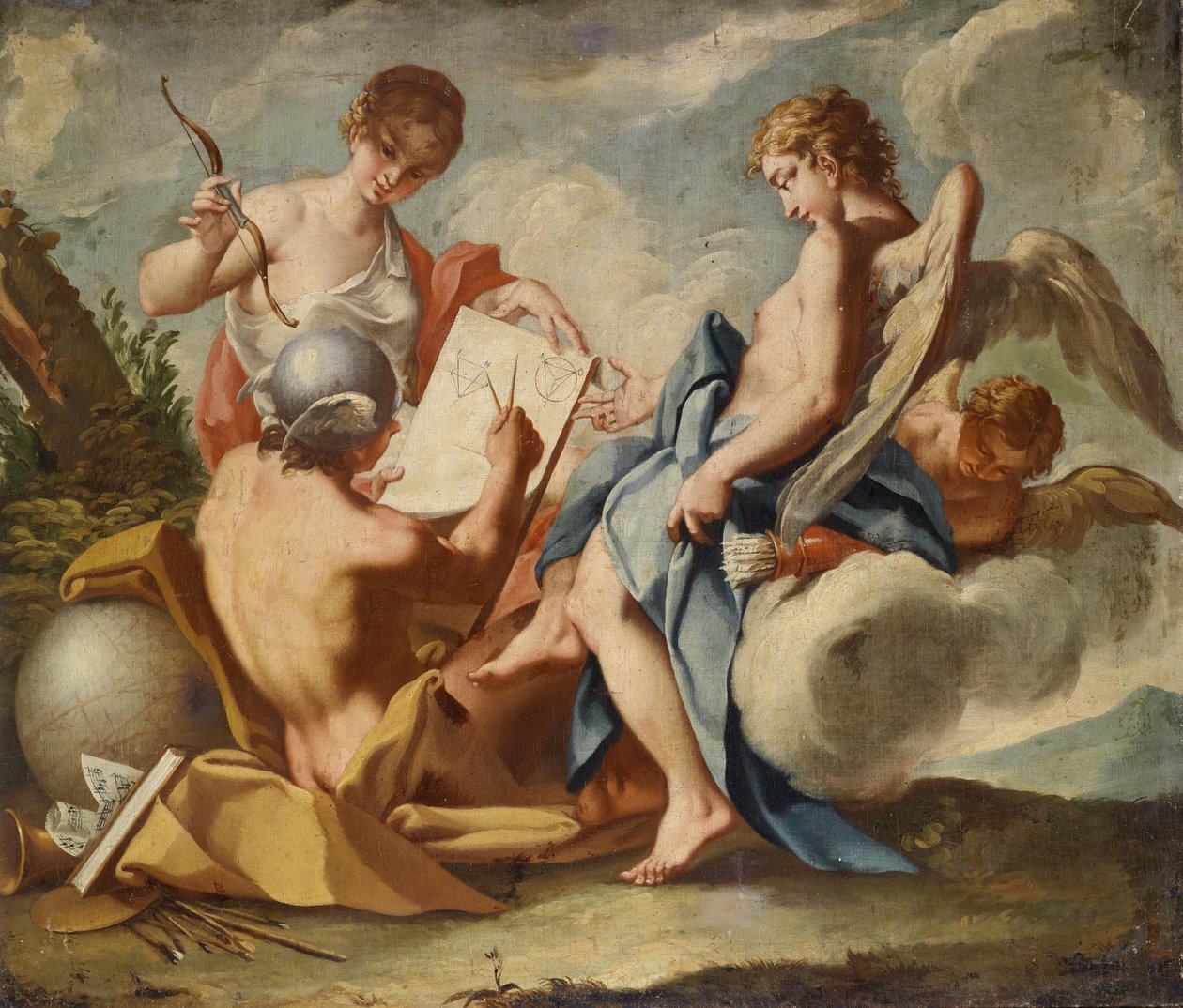 The Education of Cupid by Unbekannt Unbekannt